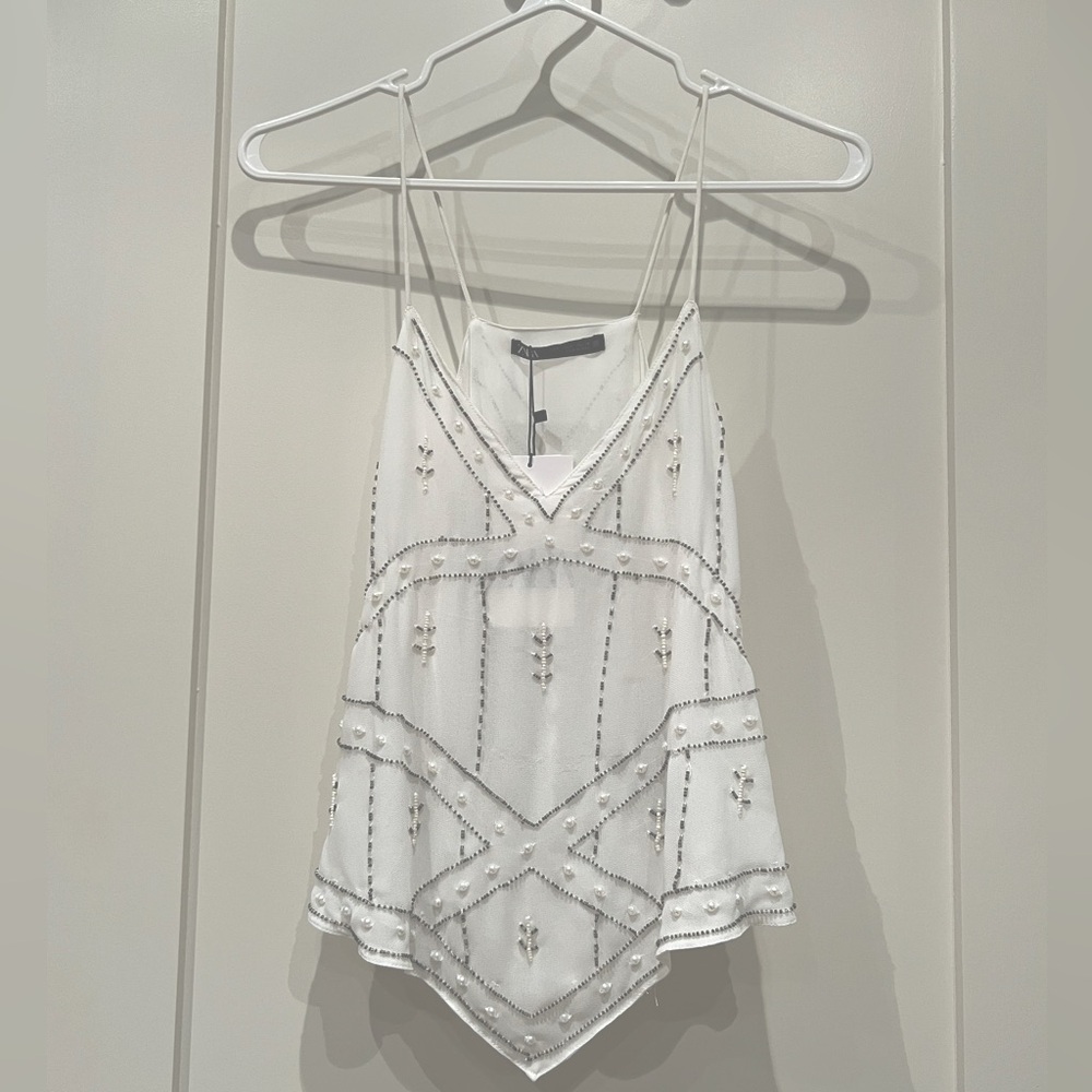 Zara Beaded Camisole